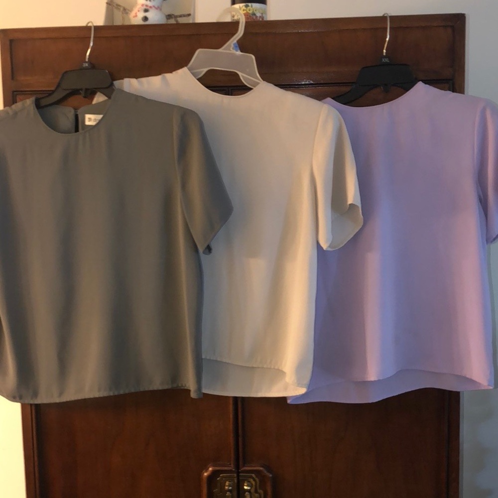 Women’s short sleeve blouses by Dress Barn